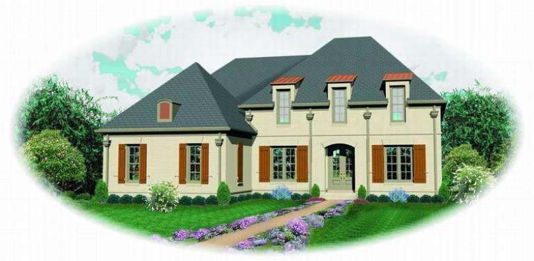 House Plan House Plan #9232 Front Elevation