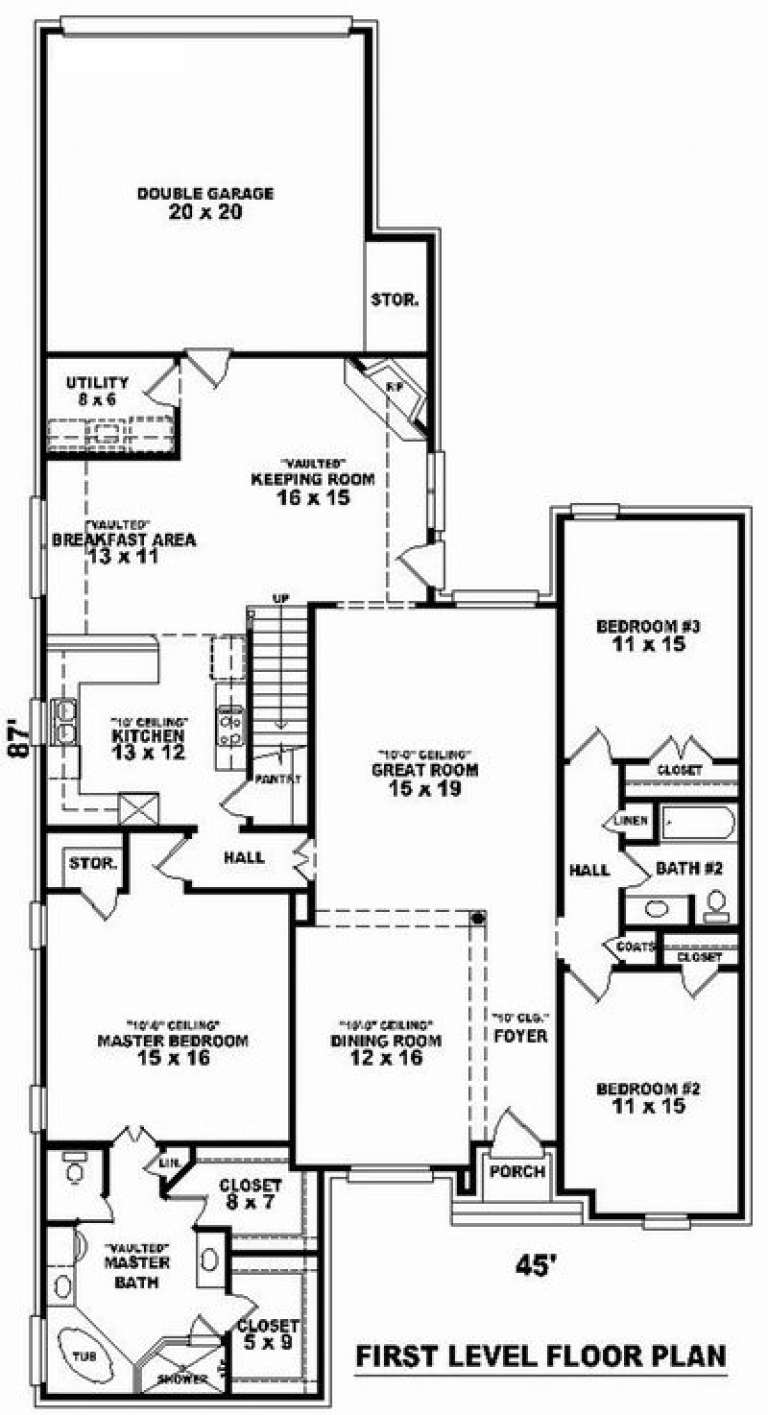 House Plan House Plan #9236 Drawing 1