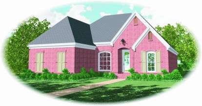 4 Bed, 3 Bath, 3046 Square Foot House Plan - #053-01653