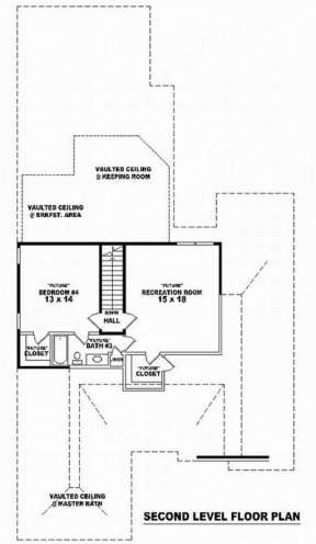 Floorplan 2 for House Plan #053-01653