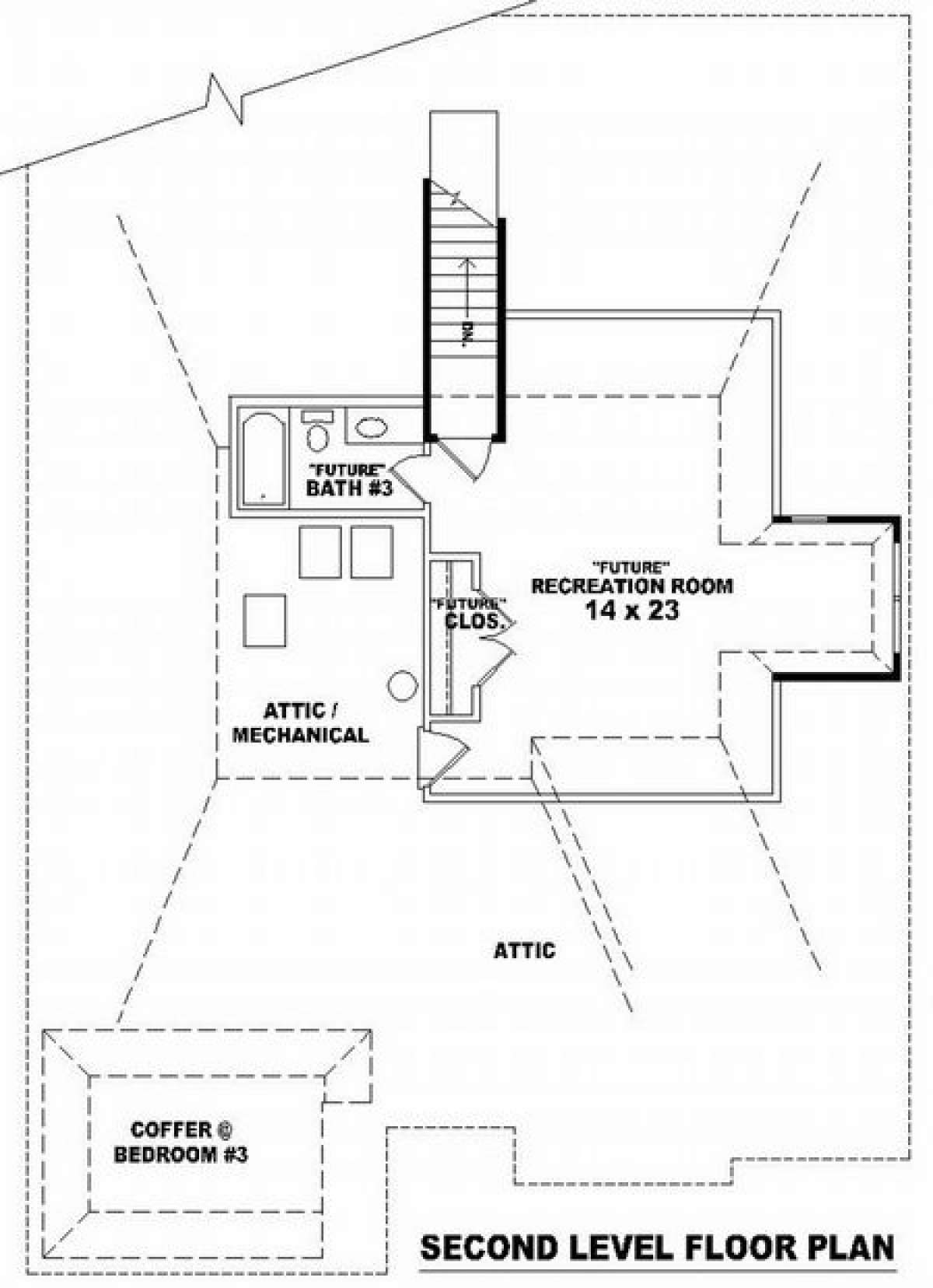 Floorplan 2 for House Plan #053-01658