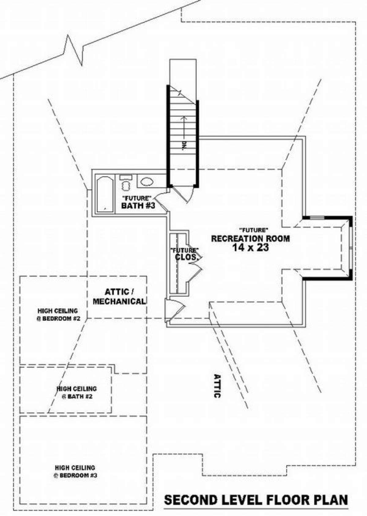 Floorplan 2 for House Plan #053-01659