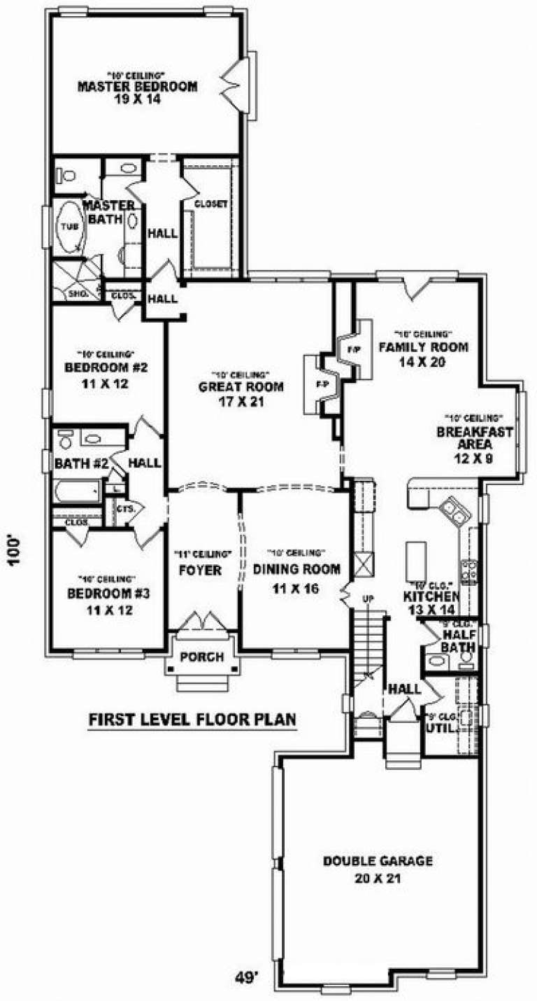 House Plan House Plan #9261 Drawing 1