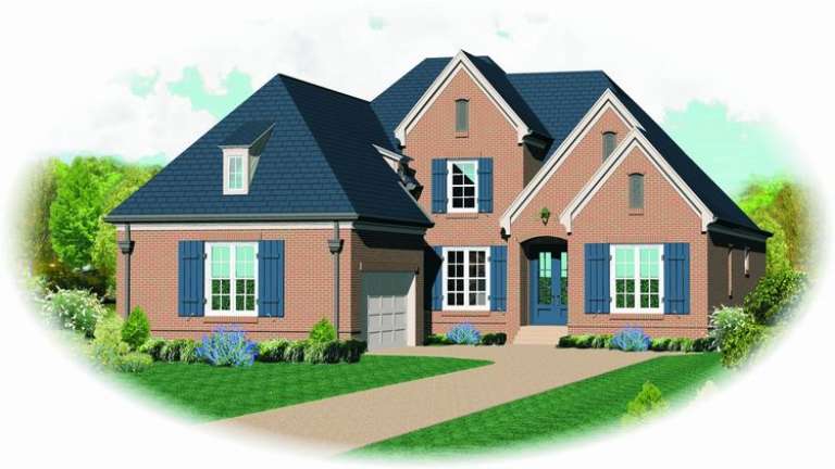 House Plan House Plan #9262 Front Elevation