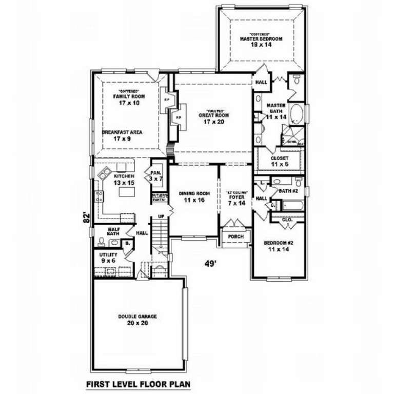 House Plan House Plan #9262 Drawing 1