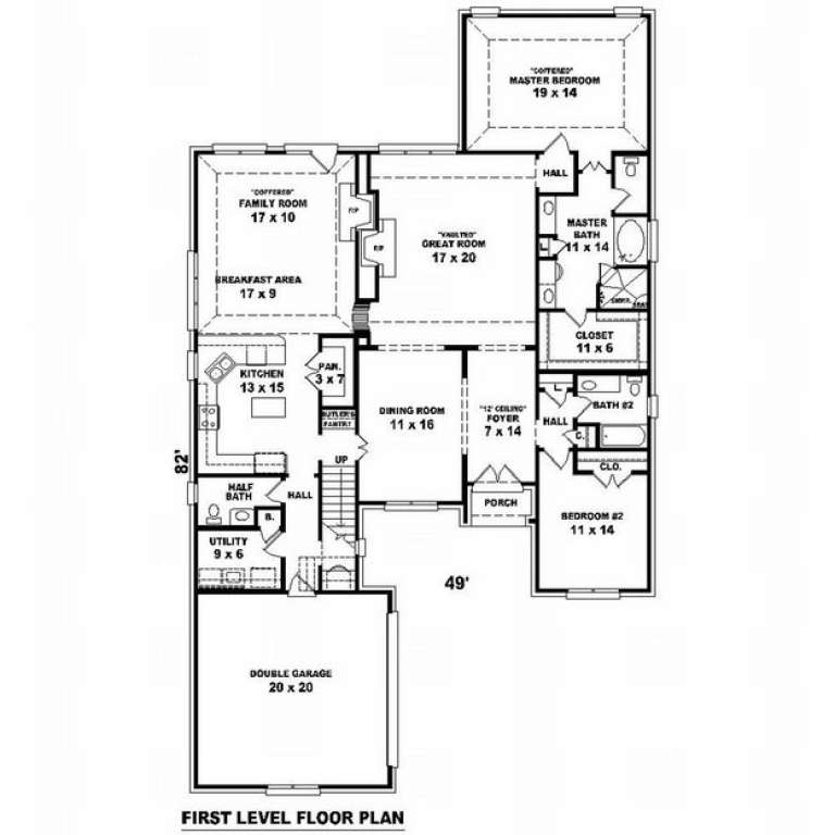 House Plan House Plan #9263 Drawing 1