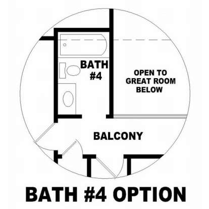 Floorplan 3 for House Plan #053-01681