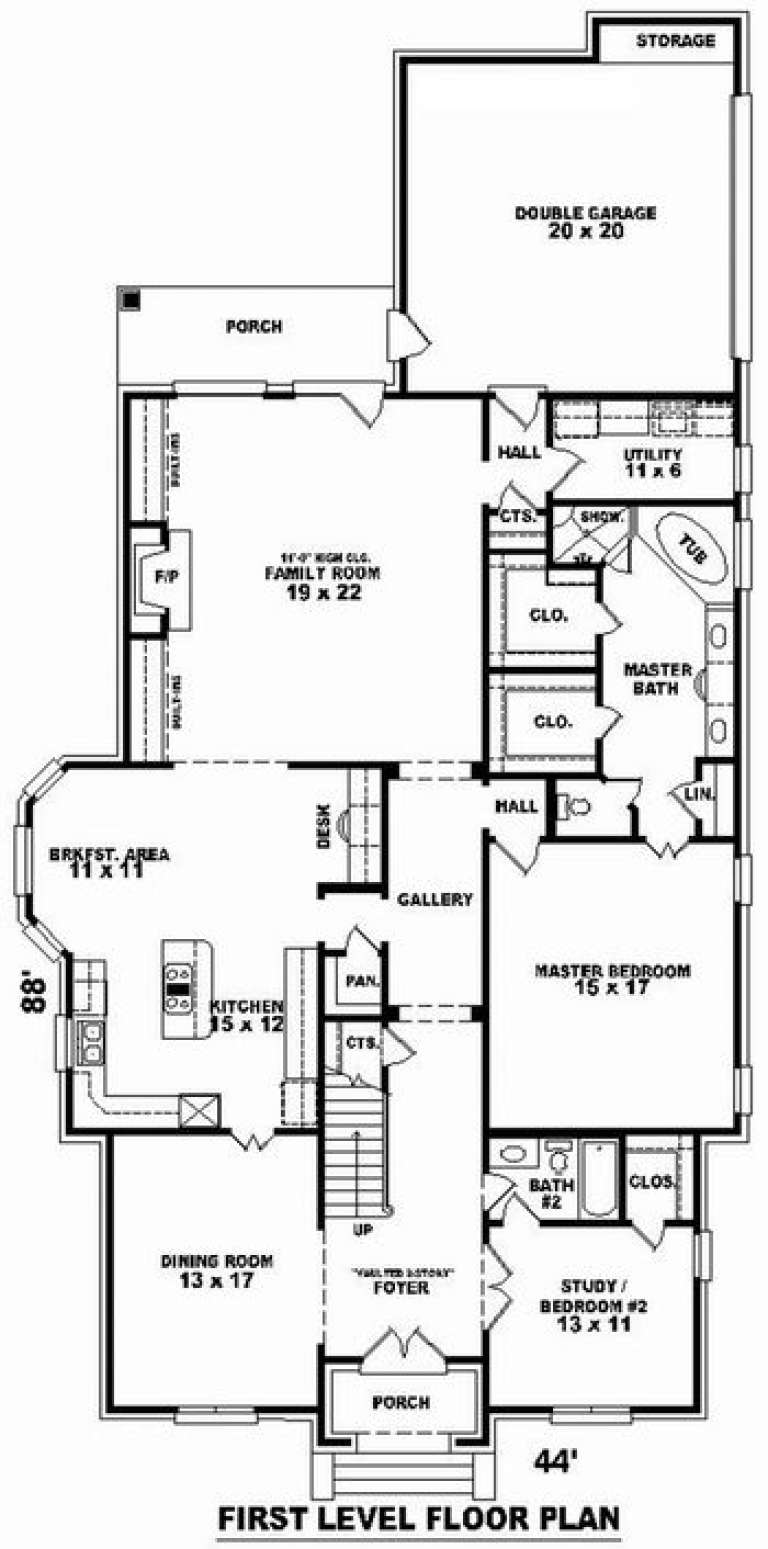 House Plan House Plan #9273 Drawing 1