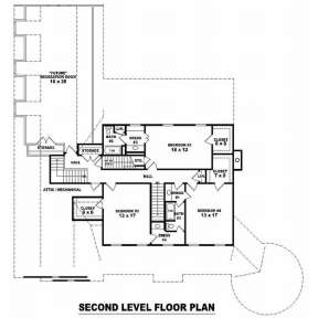 Floorplan 2 for House Plan #053-01690