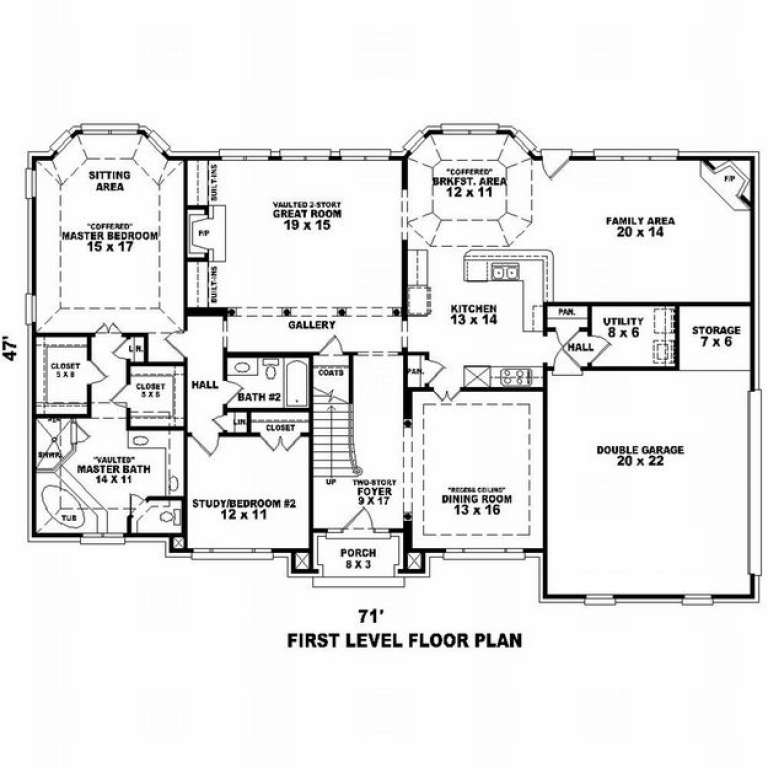 House Plan House Plan #9294 Drawing 1