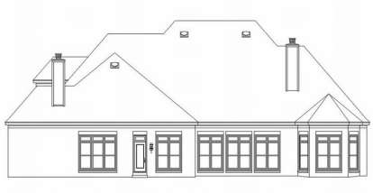 French Country House Plan #053-01712 Elevation Photo