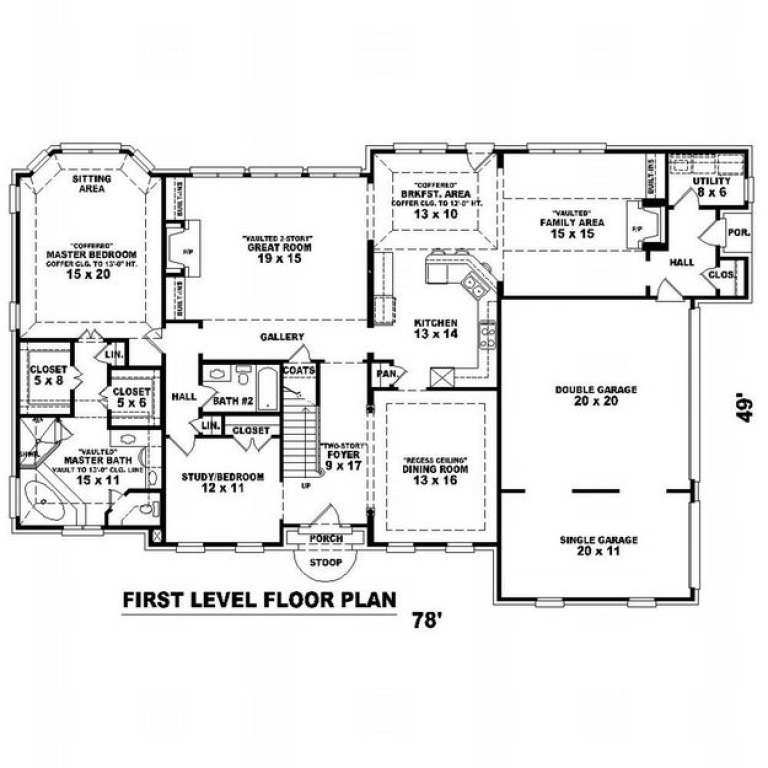 House Plan House Plan #9296 Drawing 1