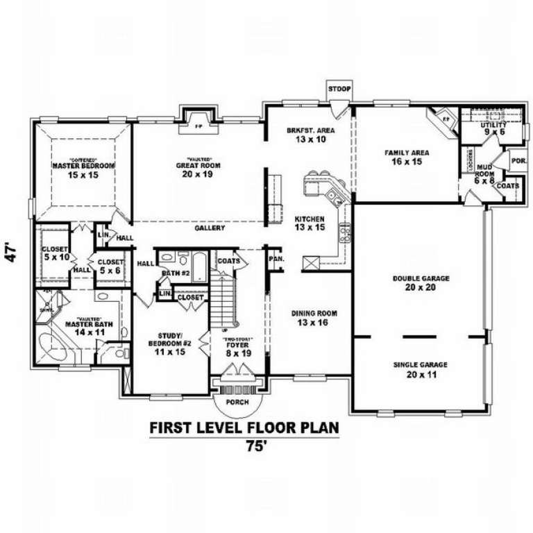 House Plan House Plan #9299 Drawing 1