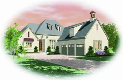 3 Bed, 3 Bath, 3587 Square Foot House Plan - #053-01717