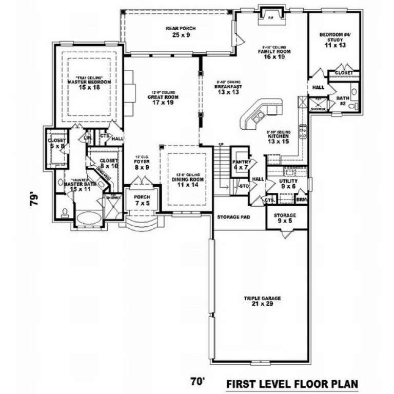 House Plan House Plan #9301 Drawing 1