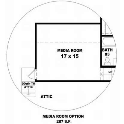 Floorplan 3 for House Plan #053-01723