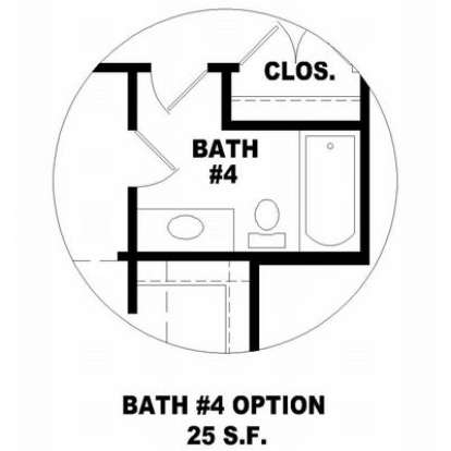 Floorplan 4 for House Plan #053-01723
