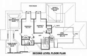 Floorplan 2 for House Plan #053-01724