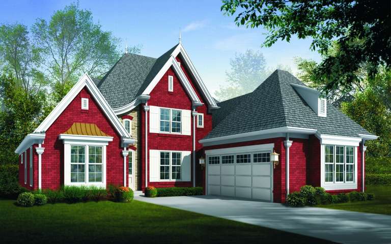 House Plan House Plan #9312 Front Elevation