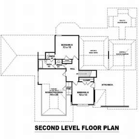 Floorplan 2 for House Plan #053-01736