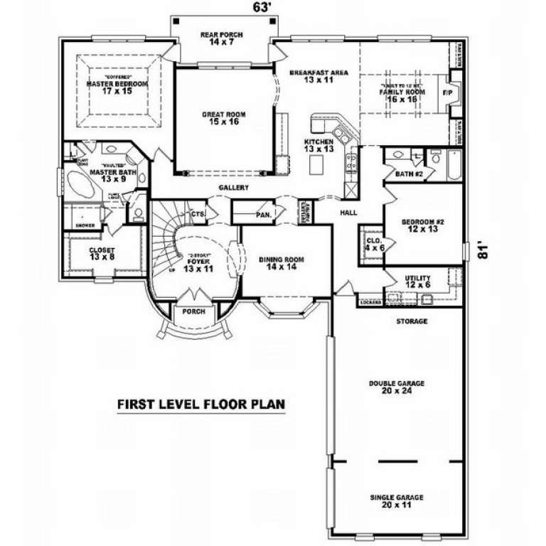 House Plan House Plan #9326 Drawing 1