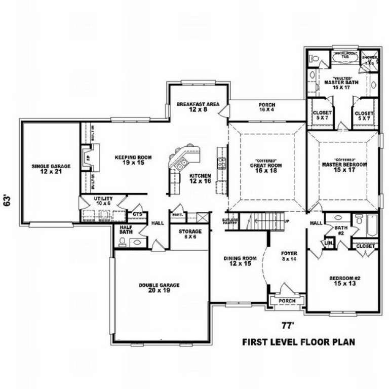 House Plan House Plan #9327 Drawing 1