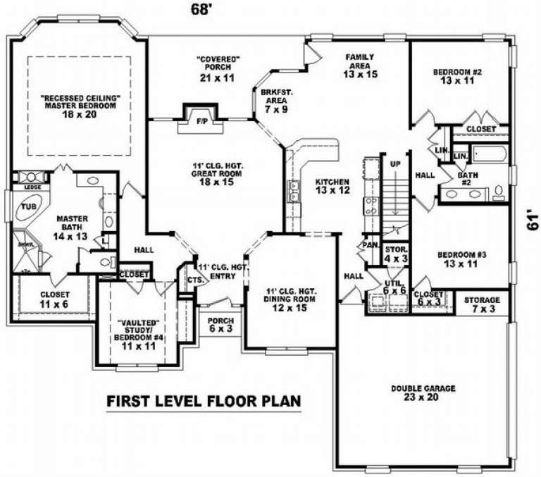 House Plan House Plan #9330 Drawing 1