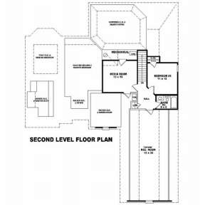Floorplan 2 for House Plan #053-01747