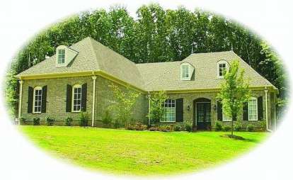 4 Bed, 3 Bath, 3290 Square Foot House Plan - #053-01748