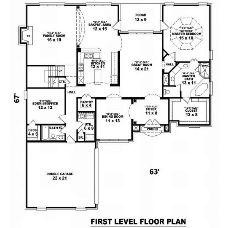 House Plan House Plan #9333 Drawing 1