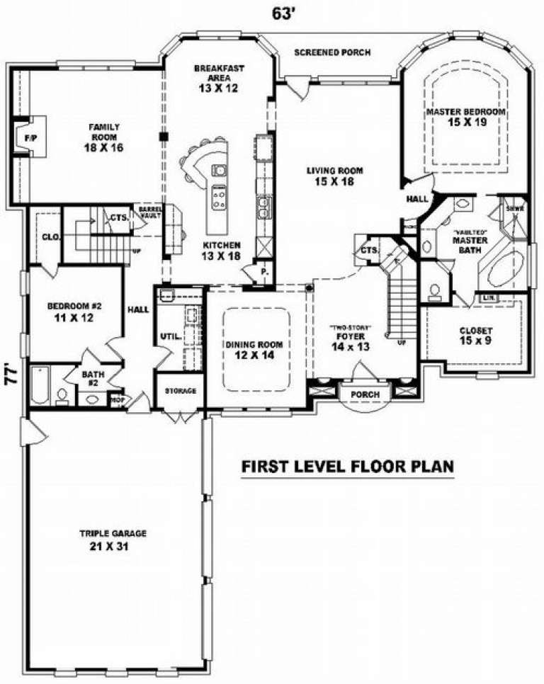 House Plan House Plan #9348 Drawing 1