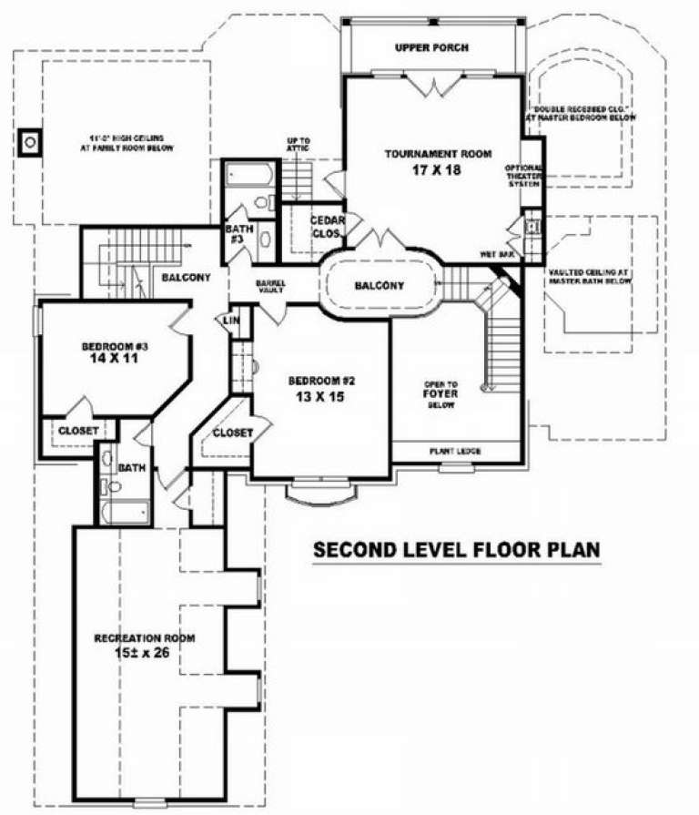 House Plan House Plan #9348 Drawing 2