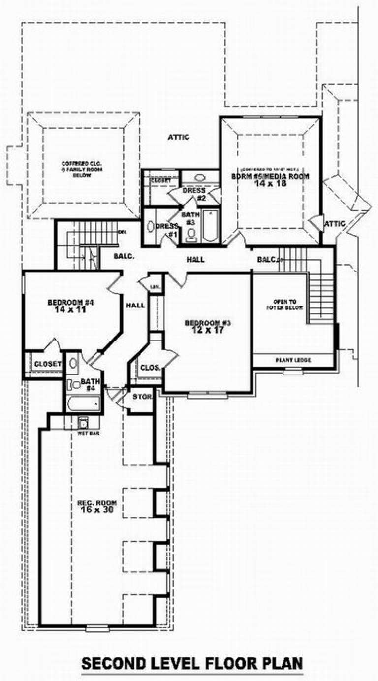 House Plan House Plan #9349 Drawing 2