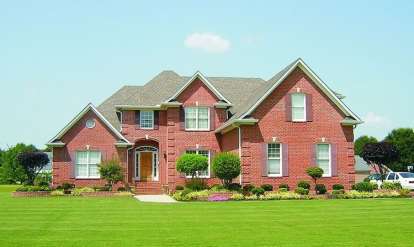 French Country House Plan #053-01769 Elevation Photo