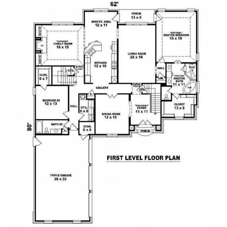 House Plan House Plan #9354 Drawing 1