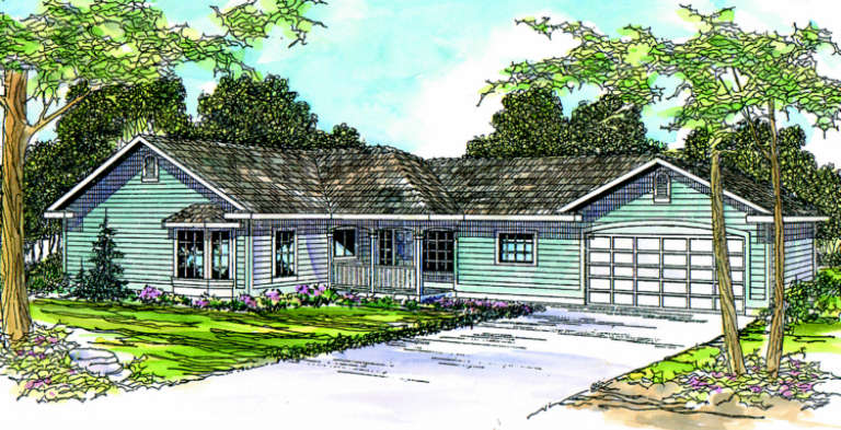 House Plan House Plan #936 Front Elevation