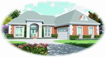 3 Bed, 3 Bath, 2566 Square Foot House Plan - #053-01782