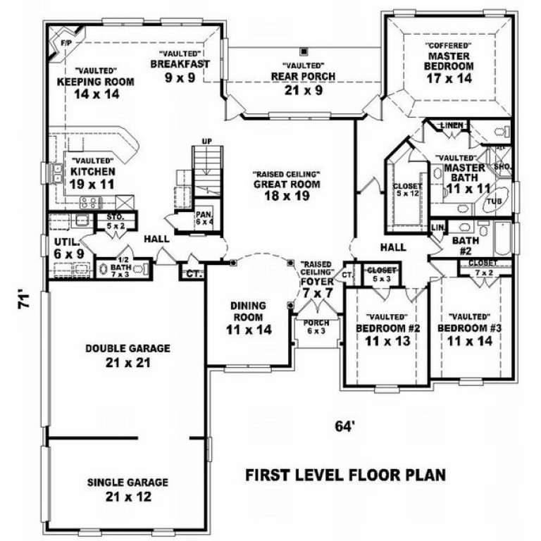 House Plan House Plan #9369 Drawing 1