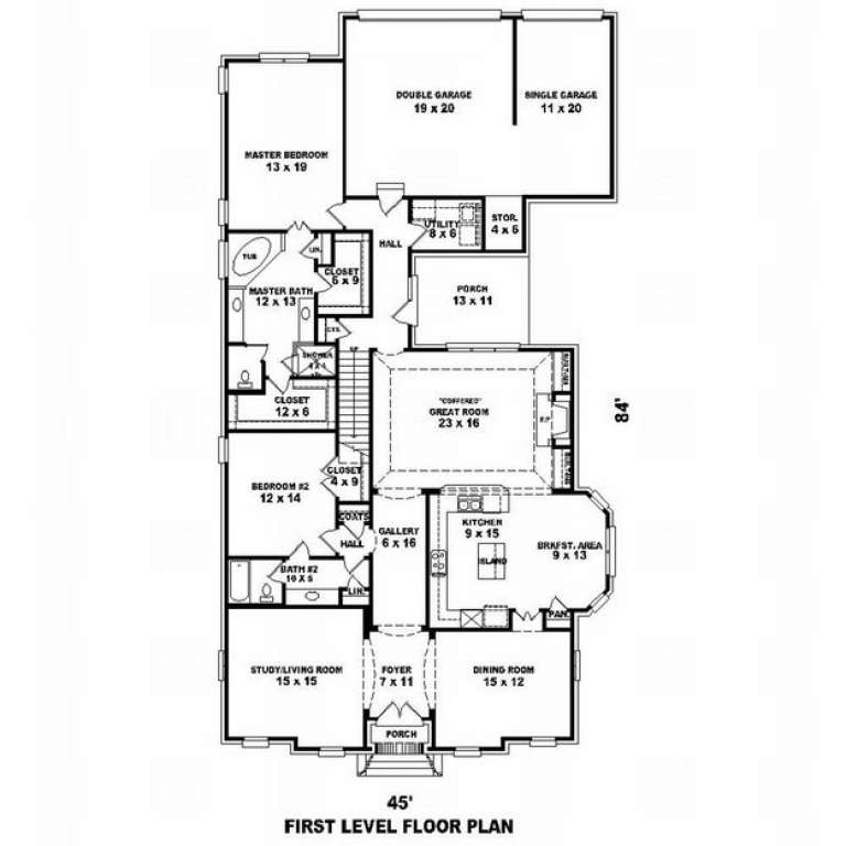 House Plan House Plan #9376 Drawing 1