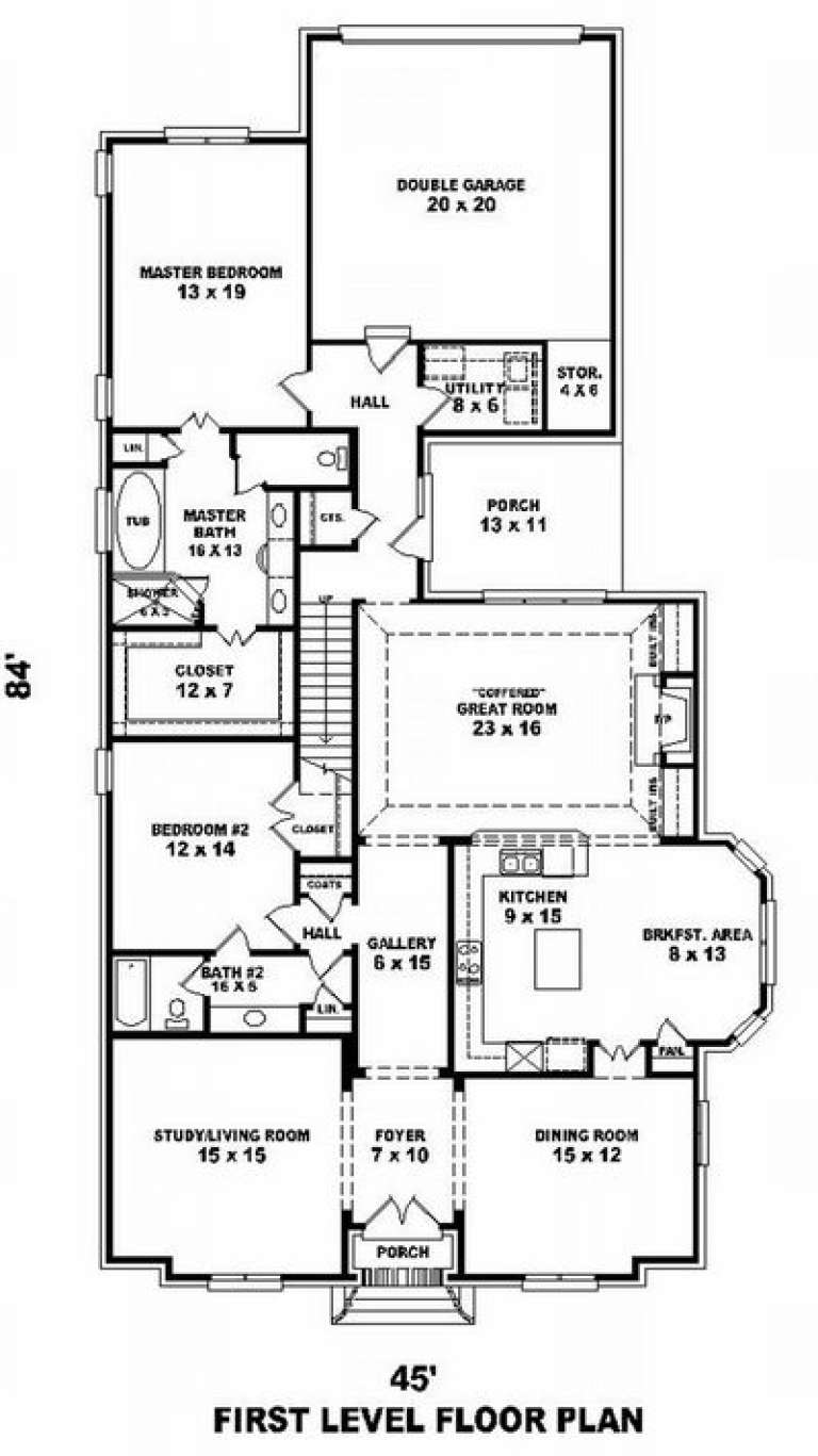 House Plan House Plan #9377 Drawing 1
