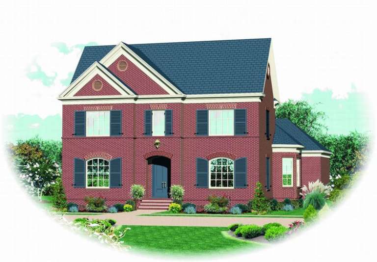 House Plan House Plan #9378 Front Elevation