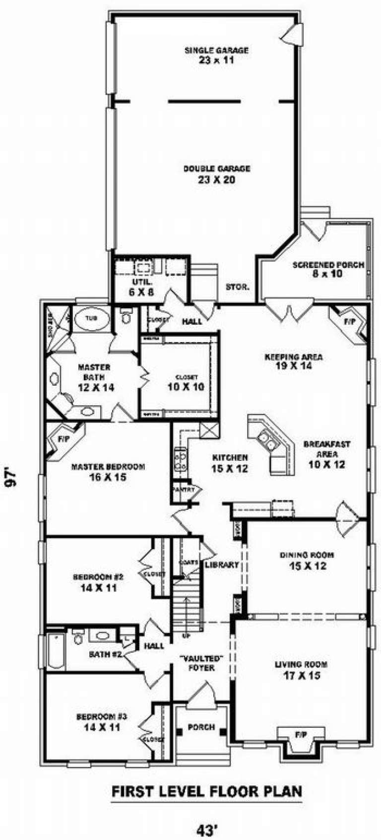 House Plan House Plan #9379 Drawing 1