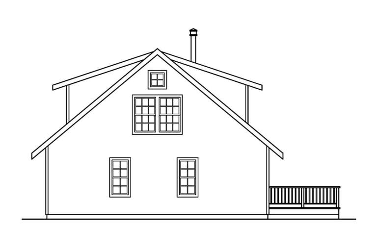 Craftsman House Plan #035-00287 Elevation Photo