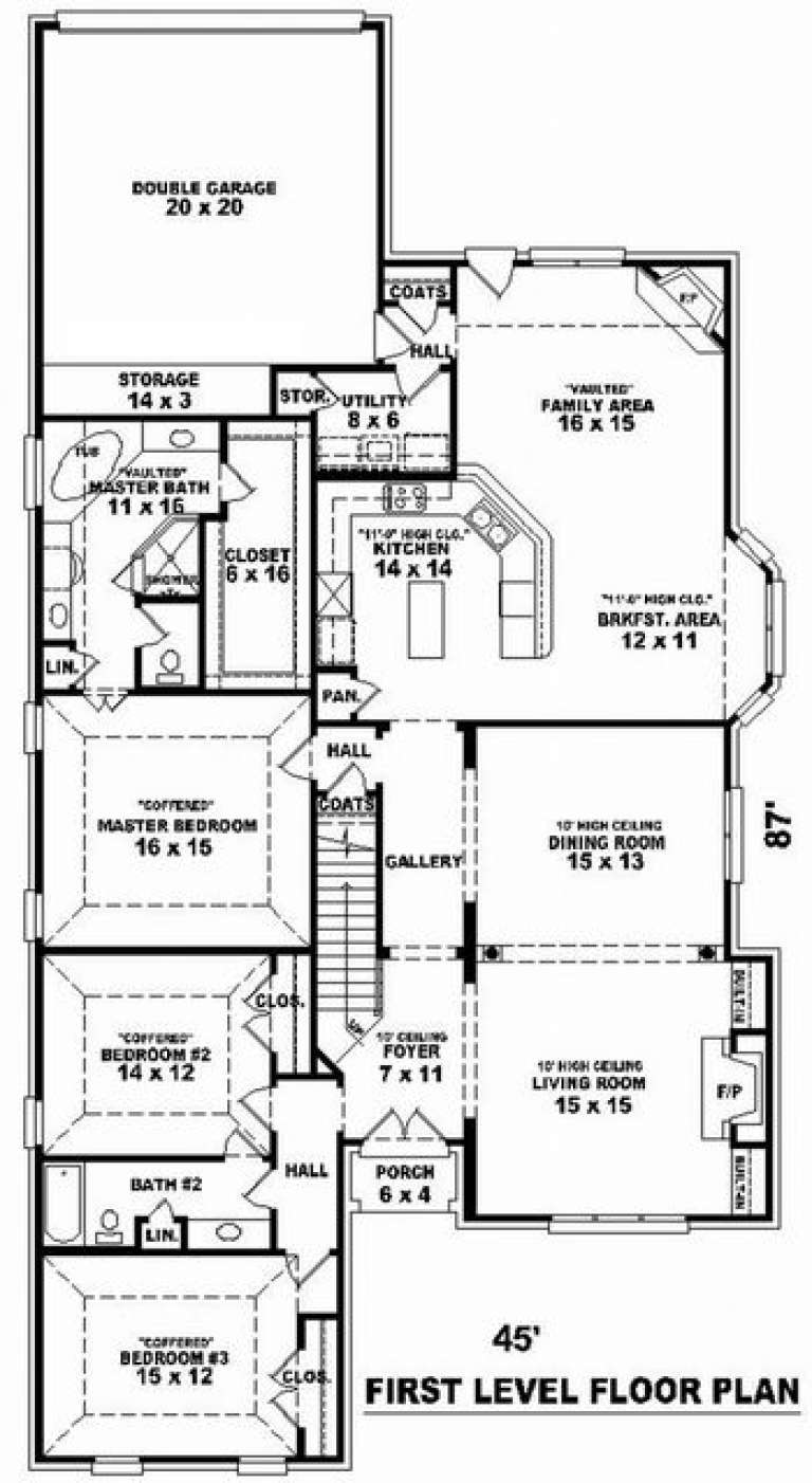House Plan House Plan #9380 Drawing 1