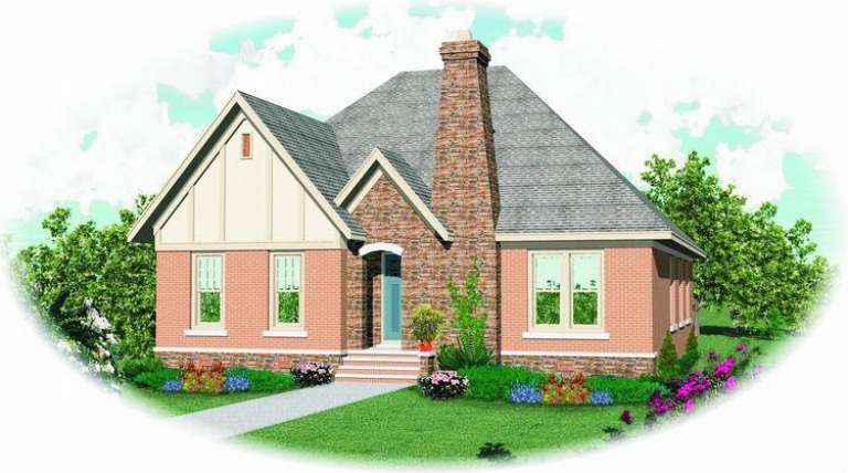 House Plan House Plan #9381 Front Elevation