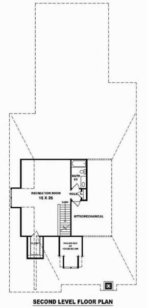 Floorplan 2 for House Plan #053-01799