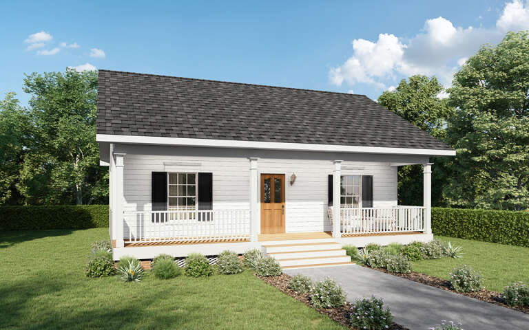 House Plan House Plan #9387 Front Elevation 
