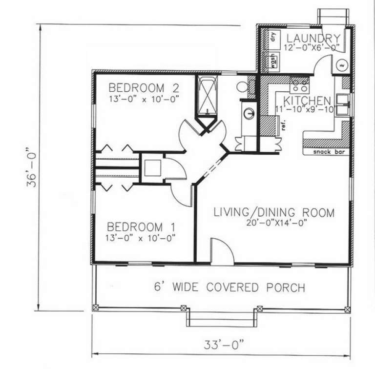 House Plan House Plan #9387 Drawing 1