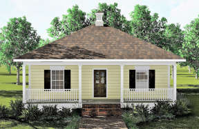 Cottage House Plan #1776-00002 Elevation Photo