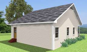Small House Plan #1776-00003 Elevation Photo